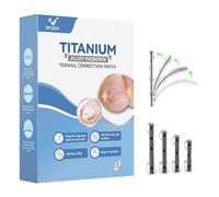 12Pcs Ingrown Toenail Corrector Strips for Curved Toenail Quick Relief,4 Multi-Sizes Ingrown Toenail Treatment Relief Tools Kit for Home Use