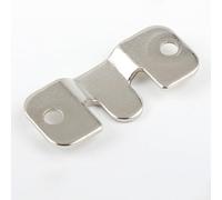 12pcs Interlocking Stainless Steel Picture Frame Hangers for Securely Displaying Artwork and Mirrors