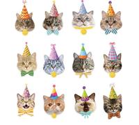 12Pcs Kitten Swirls Hanging Ornament Ceiling Swirls Hanging Decoration