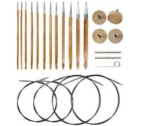 12Pcs Knitting Needles for Sweater, 12.7cm Knitting Set, 3.5mm-10.0mm Sizes, Suitable for Beginner Knitters, Handcrafted Knitting Tools, Art Craft Knitting Tools