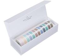 12Pcs Label Paper Adhesive Thermal Stickers Coding Machine Price Printing Marker for Kitchen Clothing Jewelry Storage PVC Material 12 x 30mm 180 Sheets (Autumn Suit)