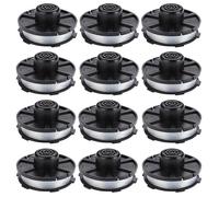 12Pcs Lawn Mower Spool for Makita Akkusense Replacement Wire Reel, 196146-9 195858-1