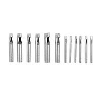 12pcs Leather Punch Set | High Carbon Steel Belt Hole Puncher for Leather/Gaskets/Plastics | Accurate Diameter & One Piece Chip Hole Design | Manual Punch Tool