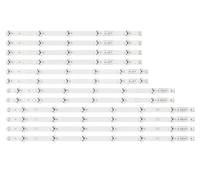 12pcs LED Backlight Strip 480D for Panasonic for TX-48CX350B -48CX400E -48CX400B 48S3653DB 48U7653DB VES480QNSS-2D-U01