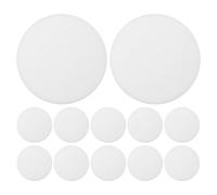 12pcs LED Ceiling Light Shade Cover 3.5 Inch Anti Glare Plastic | Universal Fit for Recessed Lighting and Spotlights, White Finish, Indoor Decorative Illumination, Classrooms
