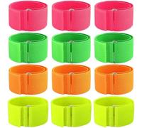 12pcs Legged Race Band, 3 Legged Race Bands 2 People 3 Leg Colored Elastic Children's Legging Training Expansion Props 2 Legged Race Training Expansion Props