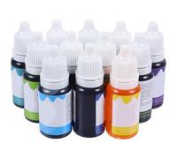 12pcs Lip Gloss Liquid Pigment Set Vegan Vitamin C White