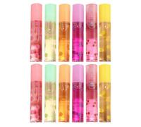 12pcs Lip Gloss Moisturizing Lip Protector Fruit Design Set