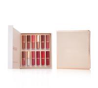 12PCS Lip Gloss Set, Matte Liquid Lipstick Set, Waterproof Long Lasting Shiny Lip Glow Oil, Book Style Velvet Matte Liquid Lipstick Gift Set