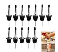 12PCS Liquor Pourer, Bottle Pourers for Spirits, Leakproof Bottle Pourers