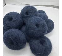 12pcs/Lot Wool Yarn for Hand Knitting Crocheting Alpaca Yarn to Knit Wool Crocheted Nylon Yarn DIY Thread Needlework(Tran Yellow)