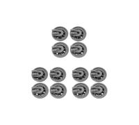 12PCS Lower Wheels Dishwasher Wheel Roller Accessories, Compatible For Bosch, Compatible For Siemens, Dishwasher Lower Wheel 611475 00611475 Tool Parts