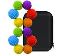 12PCS Magnetic Balls Fidget Toy, Silicone Texture Magnetic Balls, Silent Stress Relief Sensory Toy, Magnetic Sensory Fidget Balls, For Adults & Teens For ADHD, Autism, Anxiety, Fidget, Tension (Green)