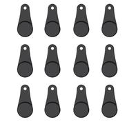 12PCS Magnetic Silicone Buckles For Air Fryers, Designed To Hold Parchment Paper Firmly In Place And Stable Cooking Performance(Black)