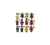 12PCS Marvel Deadpool Avengers Super Heroes Mini Figures