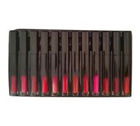 12Pcs Matte Liquid Lipstick Makeup Set Lip Glazes Long Lastings None Marking Natural Lip Tints Makeup