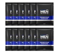 12PCS Mens Face Mask Set,Sheet Masks Skincare Multipack for Hydrating & Moisturising & Oil Controlling,Daily Facial Care and Face Packs Gift for Men,Friendly to All Skin Types,Hydrating Face Masks