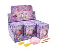 12PCS Mermaid Dig Kit Science Excavation Kits for Kids, Seashell Excavation Blocks with Tools | STEM Science Experiments Archaeology Educational Toy for Children Boys Girls Ocean Exploration