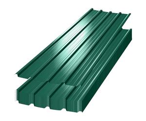 12pcs Metal Corrugated Roofing Sheets, Galvanised Roofing Sheet, 7m², 110x45cm Trapezoidal Grooved Roof Sheets Waterproof for Garden Shed Garage Carport Shed Greenhouse