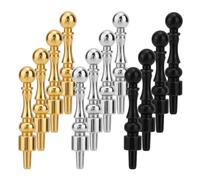 12pcs Metal Cribbage Pegs, 3 Colors Cribbage Board Replacement Pegs Suitable for 1/8 Hole Easy to Grip Game Pegs Cribbage Pins for Cribbage Traditional Board Games Accessories