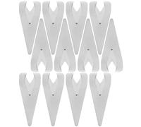 12pcs Metal Hollow Pattern Bookmark Clip for Readers and Teachers | Stainless Steel, Silver Vintage Classic Style, Portable Page Marker for Journals, Sheet Music, Classroom Meetings