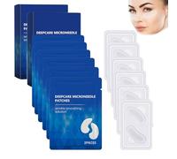 12PCS Microneedle Eye Patches-Nano - Microneedle Eye Patch for Dark Circles - Hydrating Gel Eyes Mask with Hyaluronic Acid - Wrinkle Smoothing Solution,Eye Patches for Puffy Eyes&Fine Lines