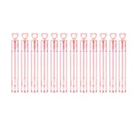 12pcs Mini Heart Shape Bubble Stick For Festival Wedding Children's Heart-shaped Test Tubes Pure White Toys ba For bag decorations bubbles favour mini wedding favours kids ba packs wedding tu