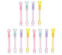 12pcs Mini Heart Shape Bubble Stick For Festival Wedding Children's Toys Pure Heart-shaped Tubes Test White party children packs mini bags fillers party simple bubbles bubble mini mini