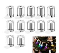 12Pcs Mini LED Lights - Color-Changing Miniature Lights for Dollhouses, Crafts, and DIY Projects - Multi Colors with Battery Included - for Decorative Lighting and Creative Displays