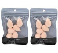 12Pcs Mini Makeup Sponge Small Beauty Sponge Blender Set for Foundation, Powder, Concealer Highlight,and Eye Shadow, Puffs and Wedges