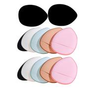 12pcs Mini Triangular Powder Puff Polyurethane Applicator for Loose | Precise Makeup Application, Smooth Even Finish, Easy to Store and Transport, for Setting Powder Random Color