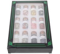 12pcs Mini Wish Bottle Crystal Decorative Bottle for Birthday Gift