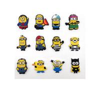 12PCS Minions Themed Shoe Charms Shoe Buckle for Crocs Jibbitz, Cool Shoe