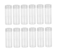 12pcs Ml Glass Laboratory Test Tube for Classroom and Laboratory Use