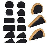 12PCS Mug Handle Forms for Clay, EVA Foam Pottery Mug Handle Molds for Clay, Mug Handle Making Tool Molds with Assorted Shapes (Black)