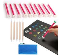 12PCS Multicolored Silicone Flower Stamps Collection Great for Kids Drawing Creating and Learning Use Safe and Easy to Clean Safe Kids Craft Tools
