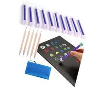 12PCS Multicolored Silicone Flower Stamps Collection Great for Kids Drawing Creating and Learning Use Safe and Easy to Clean Educational Painting Tools