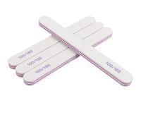 12pcs Nail Files 100/180 Grit, Acrylic and Poly Nail Extension Gel Files, and Precise Expert Nail Files for Professional Nail Care and Salon-Quality Results