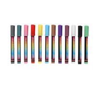 12PCS Nail Polish Pens Multiple Colors High