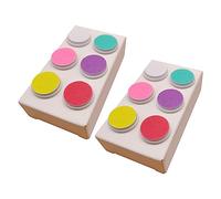 12Pcs Nails File Baby Trimmer Pads Grinding Head Replacement Disc Heads Infant Electric Manicure File Spare Part Replacement Pads for Baby Trimmer