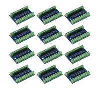 12PCS Nano V3.0 3.0 Controller Terminal Adapter Expansion Board Nano IO Shield Simple Extension Plate for Arduino Mano AVR ATMEGA328P