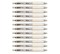 12Pcs Noise Frees Retractable Gel Pen Fast Dry Inks Not Smudges Writing Comfortable Handle for Students Professional Smooth Writing