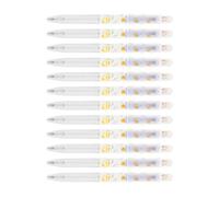 12Pcs Noise Frees Retractable Gel Pen Fast Dry Inks Not Smudges Writing Comfortable Handle for Students Professional Quiet Clicks Gel Inks