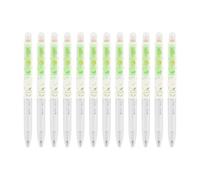 12Pcs Noise Frees Retractable Gel Pen Fast Dry Inks Not Smudges Writing Comfortable Handle for Students Professional Quick Drying Gel Set