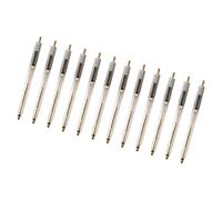 12Pcs Noise Frees Retractable Gel Pen Fast Dry Inks Not Smudges Writing Comfortable Handle for Students Professional Press Type Gel Inks