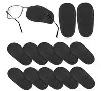 12Pcs Non Woven Eye Patches for Glasses Pediatric Amblyopia Treatment Comfortable Eye Care for Lazy Eye Suitable for Adults