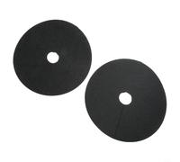 12pcs Non Woven Fabric Mulch Mats for Trees and Shrubs, Black Barrier Tree Rings with Shrub Guard Discs, Garden Trunk Protection Mats and Potted Plant Shading Covers for Landscape(32cm)