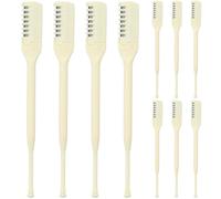 12Pcs Nose Hair Trimmer for Men Women Double Head 360° Rotary Nose Trimmer with Ear Picker Washable Reusable Portable Hair Clippers with Storage Box for Men