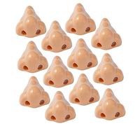 12Pcs Nose Shaped Pencil Sharpeners - Dual Hole Manual Sharpener for School Office Stationery