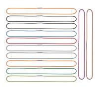 12pcs Notebook Elastic Band, Standard Size Travelers Elastic Bands Notebook Connecting Inserts Traveler Notebooks Accessories for Traveler Notebooks, Students, Office to Secure Pages & Organize